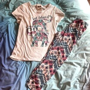 Girl’s outfit size 10/12